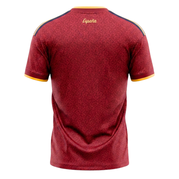 CAMISETA SELECCIÓN ESPAÑA MUNDIAL 2026 - 2 ESTRELLAS VISITANTE ROJA ⭐️⭐️